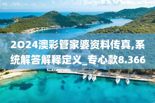 2O24澳彩管家婆資料傳真,系統解答解釋定義_專心款8.366