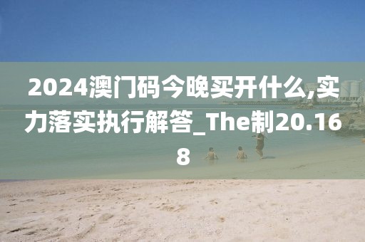 2024澳門碼今晚買開什么,實力落實執行解答_The制20.168