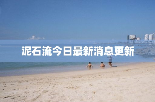 泥石流今日最新消息更新