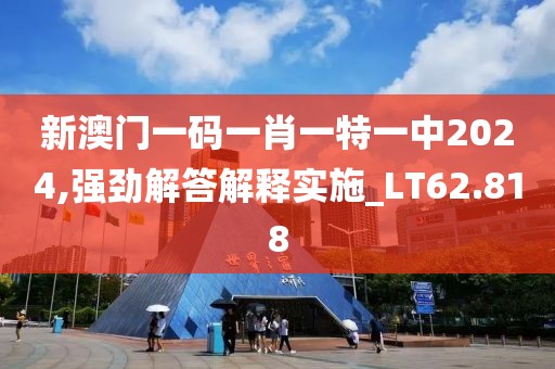 新澳門一碼一肖一特一中2024,強勁解答解釋實施_LT62.818