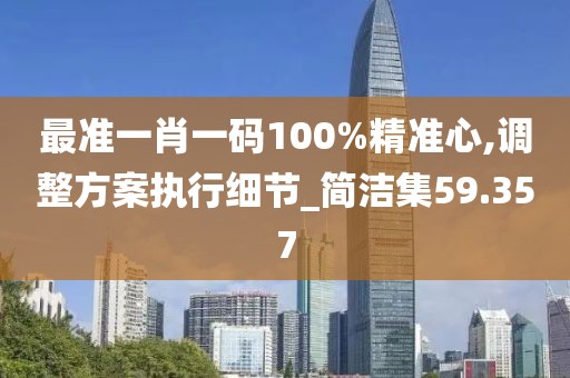 最準一肖一碼100%精準心,調整方案執行細節_簡潔集59.357