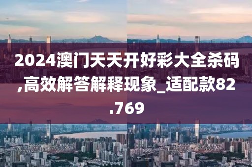 2024澳門天天開好彩大全殺碼,高效解答解釋現象_適配款82.769