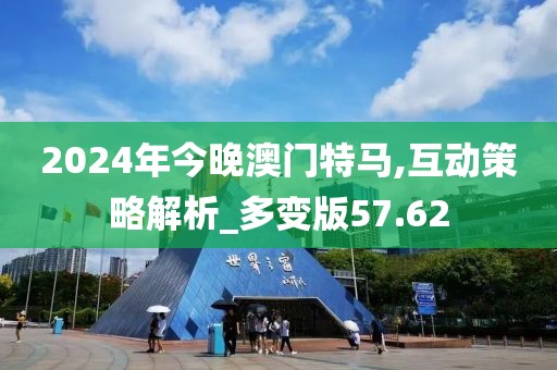 2024年今晚澳門特馬,互動策略解析_多變版57.62
