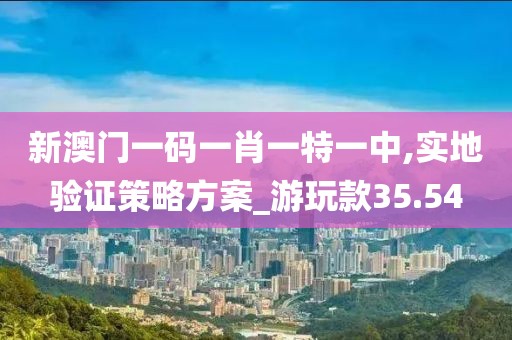 新澳門一碼一肖一特一中,實地驗證策略方案_游玩款35.54