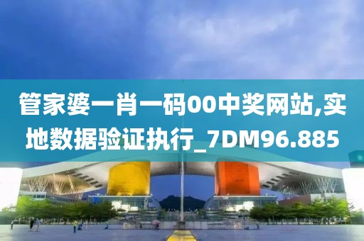 管家婆一肖一碼00中獎網站,實地數據驗證執行_7DM96.885