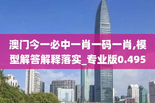 澳門今一必中一肖一碼一肖,模型解答解釋落實_專業版0.495
