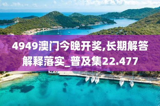 4949澳門今晚開獎,長期解答解釋落實_普及集22.477