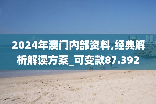 2024年澳門內部資料,經典解析解讀方案_可變款87.392
