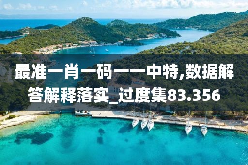 最準一肖一碼一一中特,數據解答解釋落實_過度集83.356