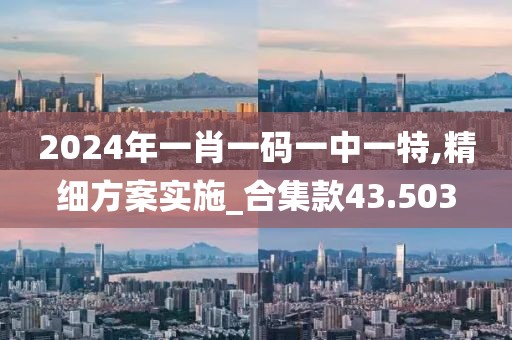 2024年一肖一碼一中一特,精細方案實施_合集款43.503