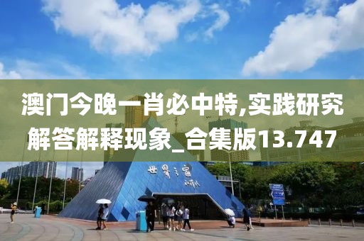 澳門今晚一肖必中特,實踐研究解答解釋現象_合集版13.747