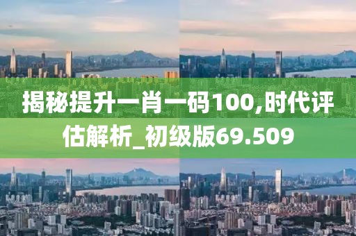 揭秘提升一肖一碼100,時代評估解析_初級版69.509