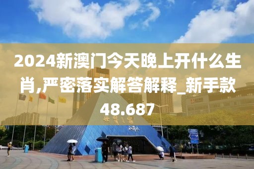 2024新澳門今天晚上開什么生肖,嚴密落實解答解釋_新手款48.687