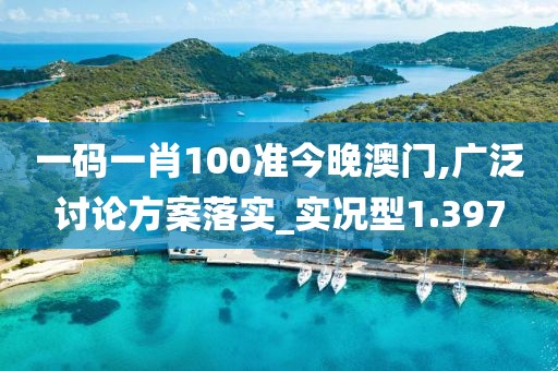 一碼一肖100準今晚澳門,廣泛討論方案落實_實況型1.397