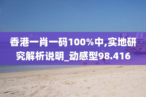 香港一肖一碼100%中,實地研究解析說明_動感型98.416