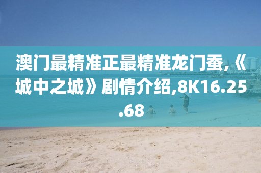 澳門最精準正最精準龍門蠶,《城中之城》劇情介紹,8K16.25.68