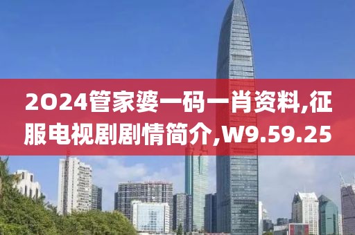 2O24管家婆一碼一肖資料,征服電視劇劇情簡介,W9.59.25