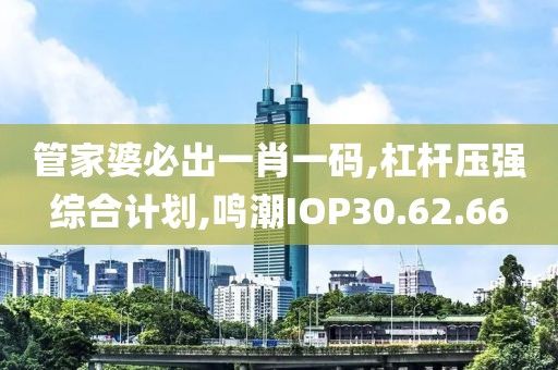管家婆必出一肖一碼,杠桿壓強綜合計劃,鳴潮IOP30.62.66