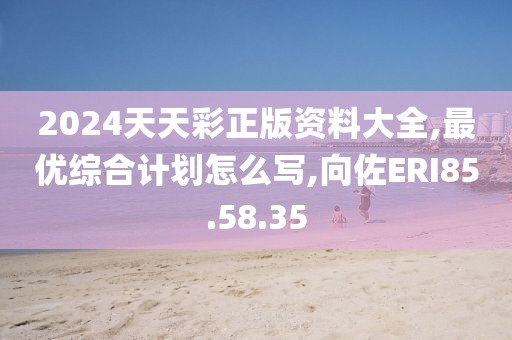 2024天天彩正版資料大全,最優綜合計劃怎么寫,向佐ERI85.58.35