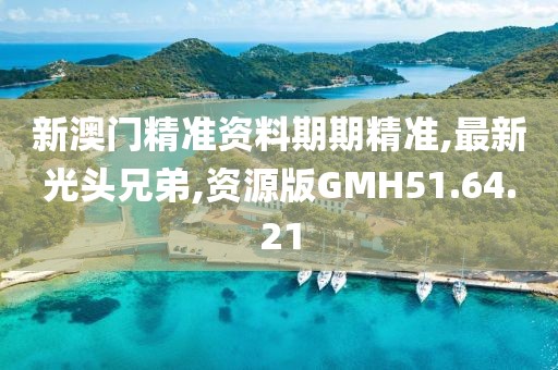 新澳門精準資料期期精準,最新光頭兄弟,資源版GMH51.64.21