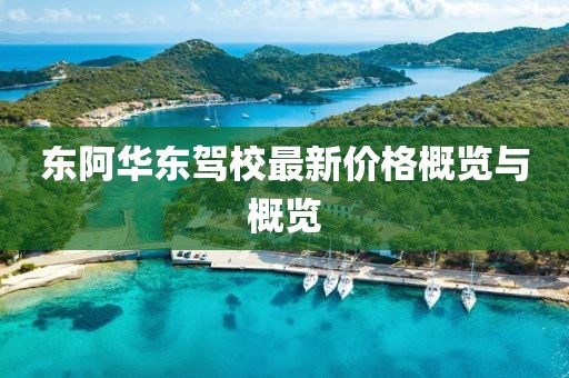 東阿華東駕校最新價格概覽與概覽