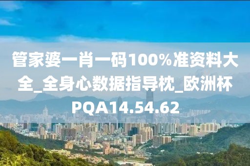 管家婆一肖一碼100%準資料大全_全身心數據指導枕_歐洲杯PQA14.54.62