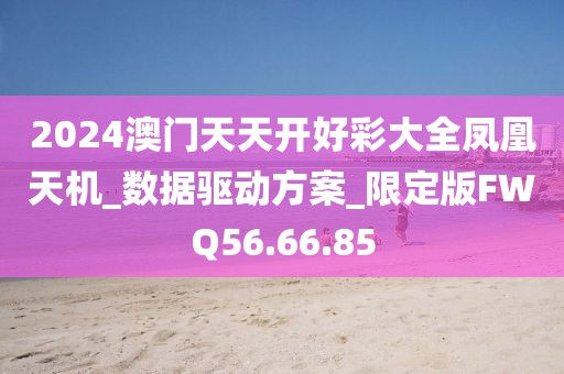2024澳門天天開好彩大全鳳凰天機_數據驅動方案_限定版FWQ56.66.85