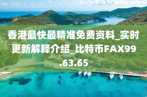 香港最快最精準免費資料_實時更新解釋介紹_比特幣FAX99.63.65