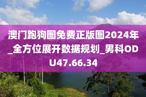 澳門跑狗圖免費正版圖2024年_全方位展開數據規劃_男科ODU47.66.34