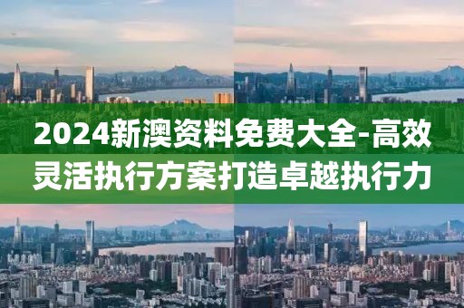 2024新澳資料免費大全-高效靈活執行方案打造卓越執行力