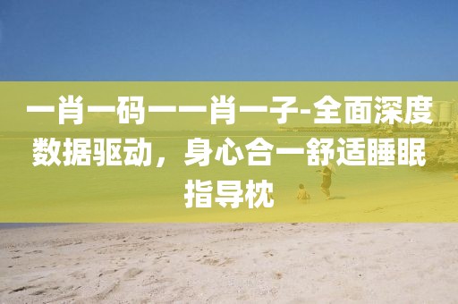 一肖一碼一一肖一子-全面深度數據驅動，身心合一舒適睡眠指導枕