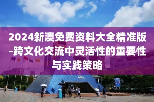 2024新澳免費資料大全精準版-跨文化交流中靈活性的重要性與實踐策略