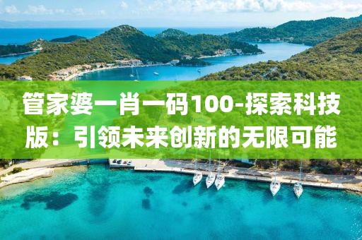 管家婆一肖一碼100-探索科技版：引領未來創新的無限可能