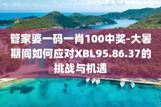 管家婆一碼一肖100中獎-大暑期間如何應對XBL95.86.37的挑戰與機遇