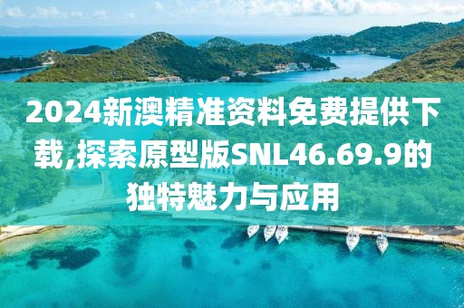 2024新澳精準資料免費提供下載,探索原型版SNL46.69.9的獨特魅力與應用