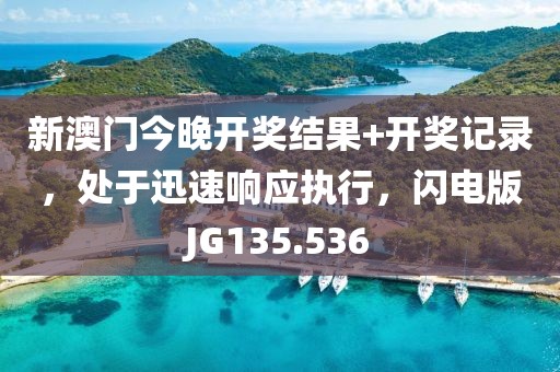 新澳門今晚開獎結果+開獎記錄，處于迅速響應執行，閃電版JG135.536