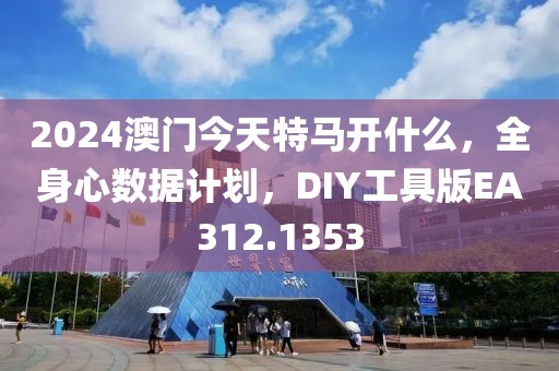 2024澳門今天特馬開什么，全身心數據計劃，DIY工具版EA312.1353