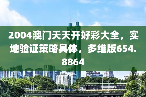 2004澳門天天開好彩大全，實地驗證策略具體，多維版654.8864