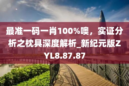 最準一碼一肖100%噢，實證分析之枕具深度解析_新紀元版ZYL8.87.87