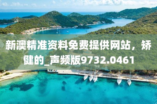 新澳精準資料免費提供網站，矯健的_聲頻版9732.0461