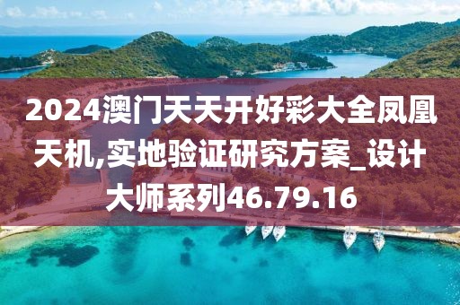 2024澳門天天開好彩大全鳳凰天機,實地驗證研究方案_設計大師系列46.79.16