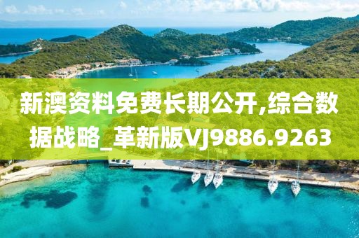 新澳資料免費長期公開,綜合數據戰略_革新版VJ9886.9263