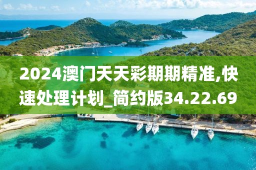 2024澳門天天彩期期精準,快速處理計劃_簡約版34.22.69