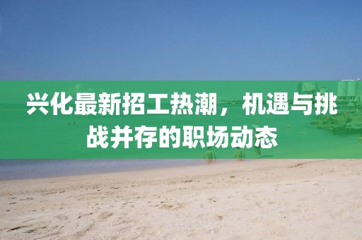 興化最新招工熱潮，機遇與挑戰并存的職場動態