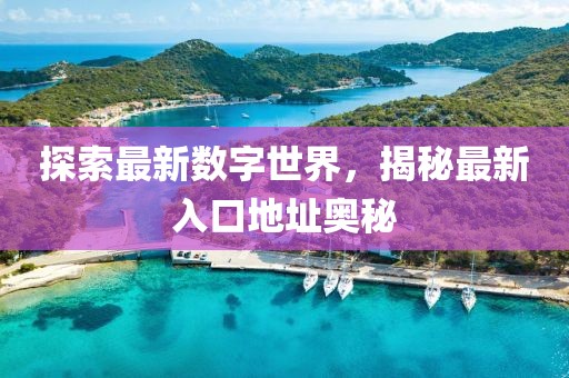 探索最新數字世界，揭秘最新入口地址奧秘
