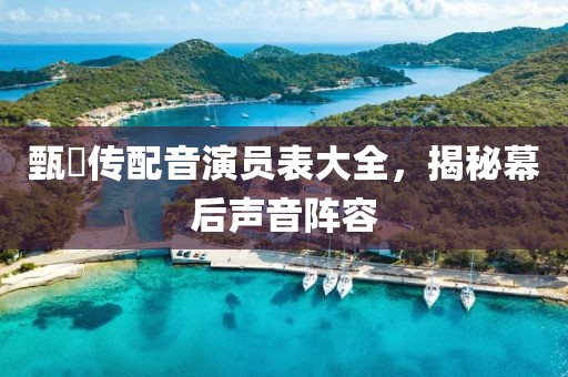 甄嬛傳配音演員表大全，揭秘幕后聲音陣容