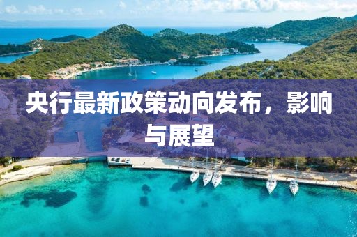 央行最新政策動向發布，影響與展望
