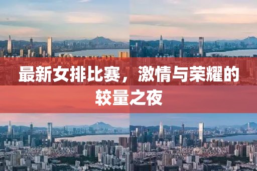 最新女排比賽，激情與榮耀的較量之夜
