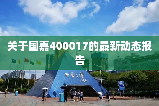 關于國嘉400017的最新動態報告