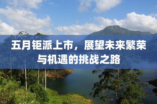 五月鉅派上市，展望未來繁榮與機遇的挑戰之路